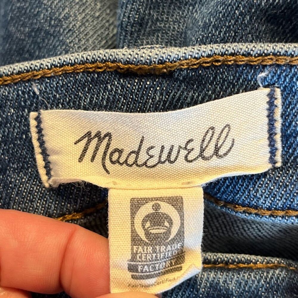 Madewell Cali Demi Boot Cut Blue Denim Jeans Size 29 - Picture 4 of 9